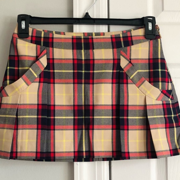 Plaid mini skirt - Picture 2 of 3